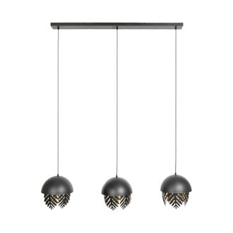 Lucande L&aacute;mpara Colgante aparas En Negro De Metal - Lucande