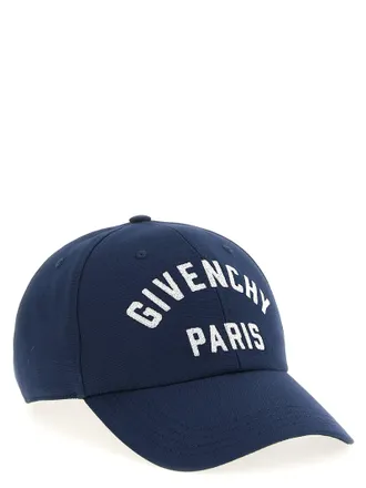 Givenchy Mens Blue Cotton Cap (baseball Hat)