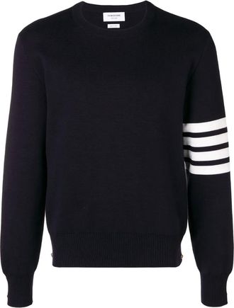 Thom Browne Trui met streepdetail - Blauw