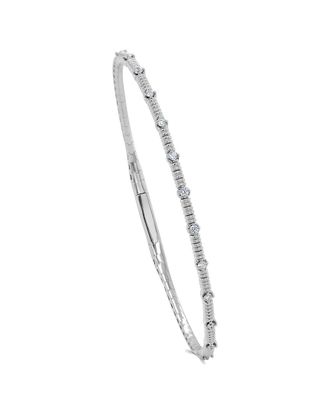 Sabrina Designs 14K 0.20 Ct. Tw. Diamond Bangle Bracelet