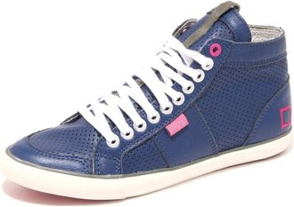 D.A.T.E. Sneakers, female, Blue, 3 UK, Trendy Style Trainers