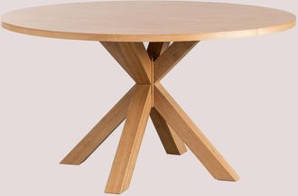 Sklum Sklum - Mesa De Comedor Redonda En Mdf (&oslash;140 Cm) Pleven
