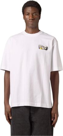 Off-white Industrial Arrow T-shirt - Heren - Tops - Wit - Maat: S Katoen