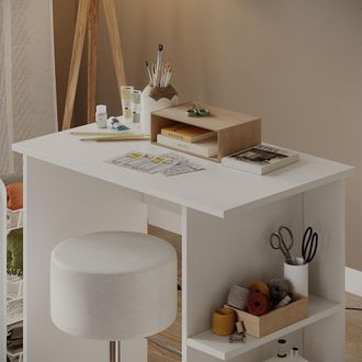 Vicco Escritorio Simple, Blanco, 80 X 50 Cm, Vicco
