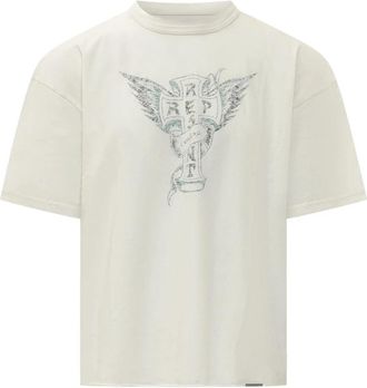 Represent T-shirt met korte mouwen - Heren - T-shirts - Wit - L - Tops