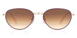 Etnia Barcelona Malibu Beach Sun GDBR Womens Sunglasses Gold Size 53