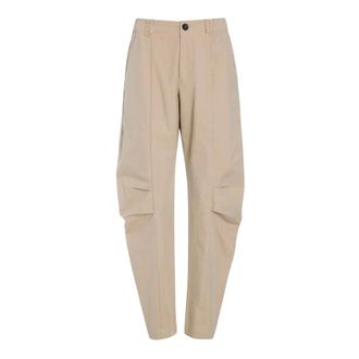 Bitte Kai Rand Broeken, Dames, Beige, XS, Tapered Broeken