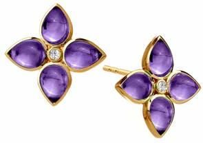 Syna Bloom Mini Florae Studs in Amethyst at Nordstrom, Size Small