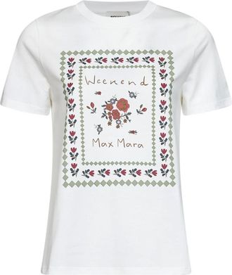Max Mara Mujer, Camisetas, Blanco, Talla: S