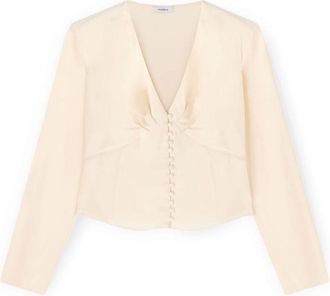 Motivi Donna, Camicette, Beige, L, new