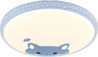 Trade Shop Trade Shop - Plafoniera Lampadario Camera Bambini Luce Naturale 4000k 30w 1300lm 410x60mm 98084