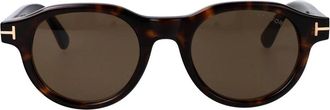 Tom Ford Nils-02 Zonnebril - Heren - Zonnebrillen - Veelkleurig - 49 MM - Accessoires