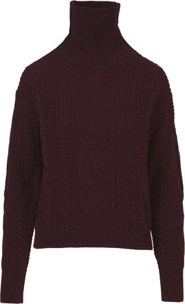 Pajar Womens Kimberley High Neck Torsade Sweater