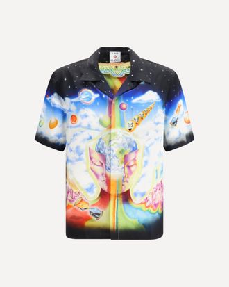 Casablanca Cuban Shirt with graphic print Male XL