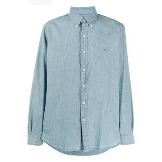 Polo Ralph Lauren Custom Fit Chambray Shirt, Size X-Small