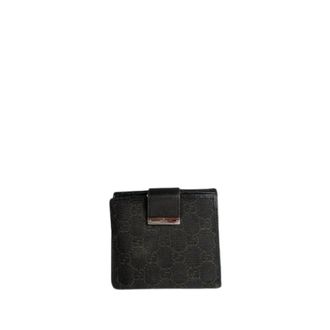 Gucci Pre-owned Wallets, female, Black, Size: ONE SIZE Pre-owned Vintage Wallet