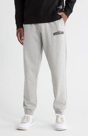 BOSS Sanders NFL Pittsburg Steelers Joggers in Silver at Nordstrom Rack, Size Xxx-Large