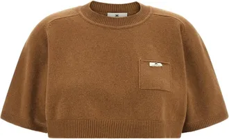 Elisabetta Franchi Mujer, Jerseys, Marr&oacute;n, Talla: S
