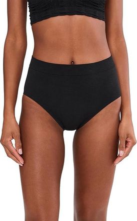 Wacoal B Smooth Natural Brief Panty Underwear Womens Underwear Black : 2XL, Cotton/Elastane/Lyocell