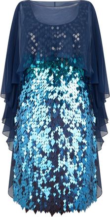 Alberta Ferretti Mujer, Vestidos, Azul, Talla: M