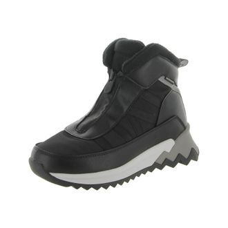 Cougar Womens Swizzle Leather Sneakers In Black