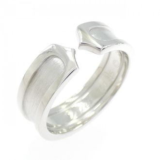Cartier White Gold White Gold (18K) Band Ring (Pre-Owned)