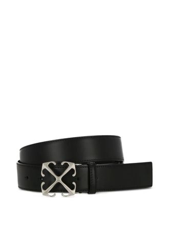 Off-white Arrow belt - men - Calf Leather - 110 - Black