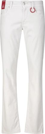 Sartoria Tramarossa Flared Jeans - Heren - Flared Jeans - Wit - W35 - Katoen - Jeans