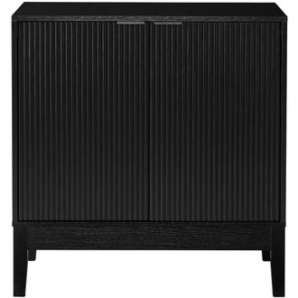 Best Choice Products 2-Door Reeded Storage Cabinet w/ Soft-Close Doors, Multipurpose Accent Furniture