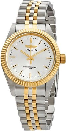 Invicta Specialty Silver Dial Two-tone Ladies Watch 29401