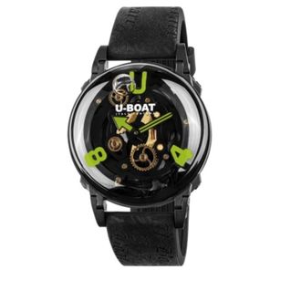 U-Boat U-65 Quartz Black Dial Mens Watch 3351