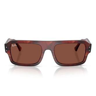 Ray-Ban Sunglasses Rb4454 1452 C5 Flacko Brown Red/Red Unisex