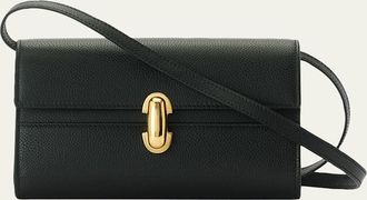 Savette Symmetry Mini Leather Crossbody Bag