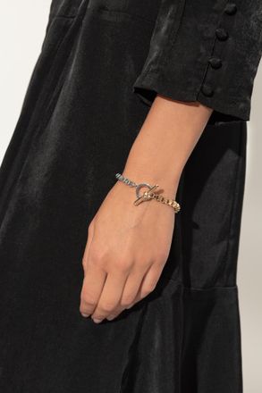 AllSaints Brass Bracelet, Womens, Silver