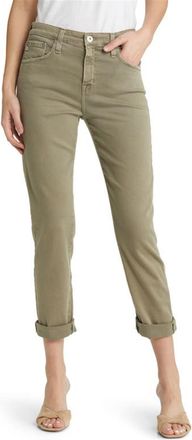 AG - Adriano Goldschmied Slouchy Ankle Slim Ex-Boyfriend Jeans Dried Rosemary