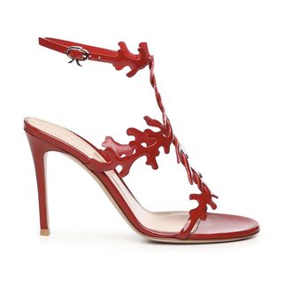 Gianvito Rossi Dames, Schoenen, Rood, Maat: 38 1/2 EU Leer