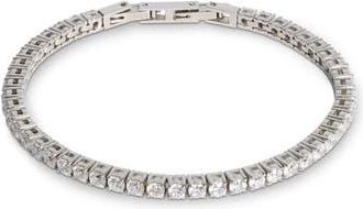 Coeur de Lion Tennis Bracelet Crystal Bracelet in Silver at Nordstrom