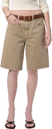 Citizens Of Humanity Court Denim Shorts in Catalina Light Beige at Nordstrom, Size 25