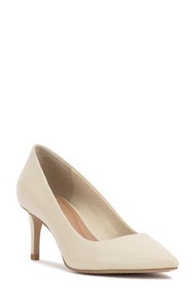 Vince Camuto Kehlia Pointed Toe Pump in Panna Creme at Nordstrom Rack, Size 10