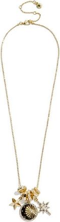 BaubleBar Cressida Celestial Charm Necklace in Gold at Nordstrom