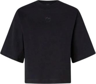 Pinko T-shirt - Dames - T-shirts - Zwart - L - Tops