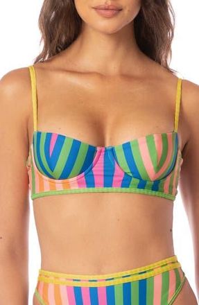 Maaji Violeta Reversible Underwire Bra in Blue at Nordstrom Rack, Size Small