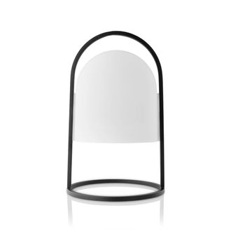 Eva Solo Lantern Solarleuchte H 30 cm, schwarz / weiss
