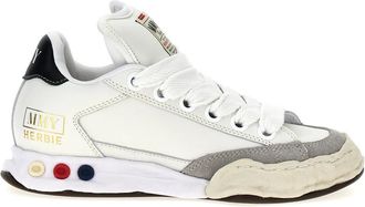 Miharayasuhiro Mihara Yasuhiro, Schoenen, unisex, Veelkleurig, 39 EU, Leer, Herbie Original Sole Low Leather Sneaker