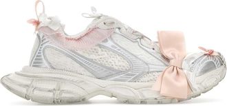 Balenciaga White Fabric And Rubber 3 Xl Lace Sneakers