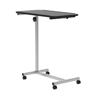 HOMCOM Mesa auxiliar 77x40x100 cm negro