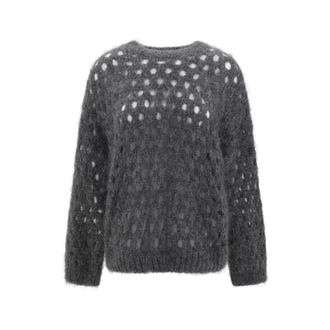 Brunello Cucinelli Mujer, Jerseys, Gris, Talla: S