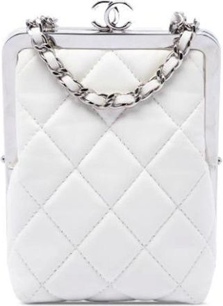 Chanel Borsa Mini Pre-owned Vintage a Tracolla - - Pre-owned - Donna - Bianco - ONE SIZE
