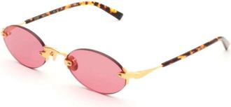 Gast Quantum - unisex - Zonnebrillen - Geel - 51 MM - Accessoires
