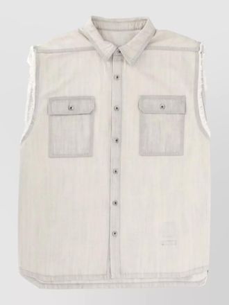 Rick Owens oversized denim gilet